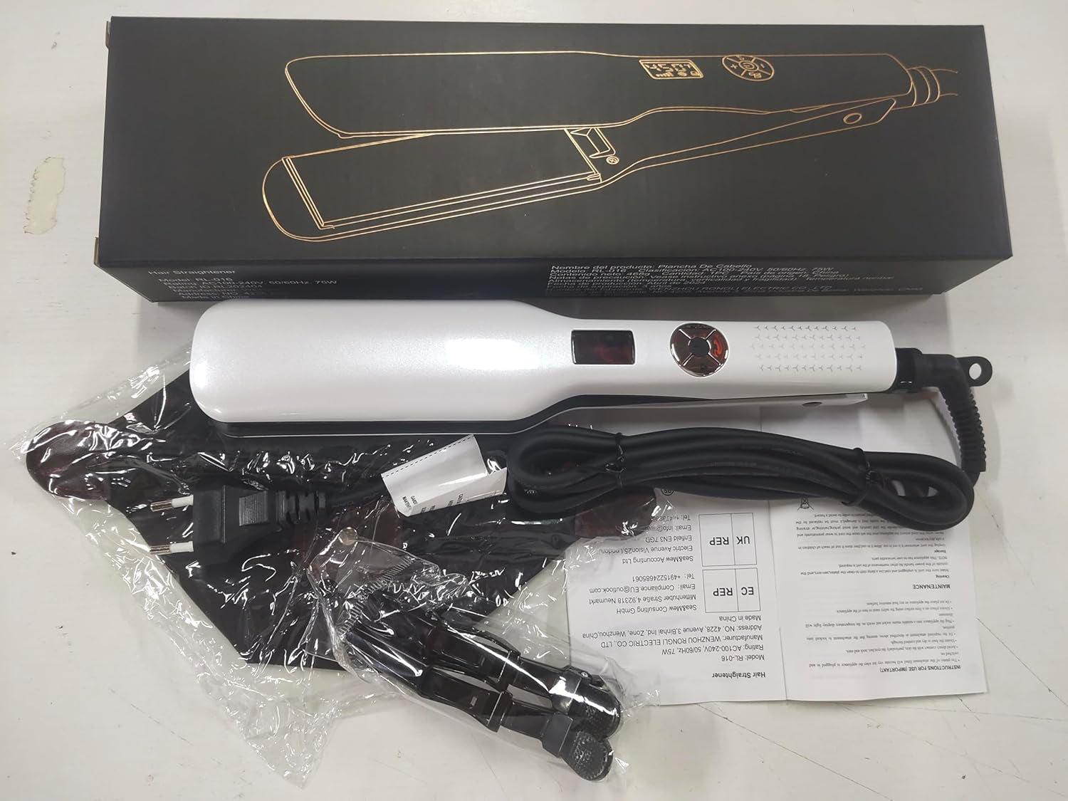 Ckeyin Arricciacapelli Automatico Professionale… (Arancione)