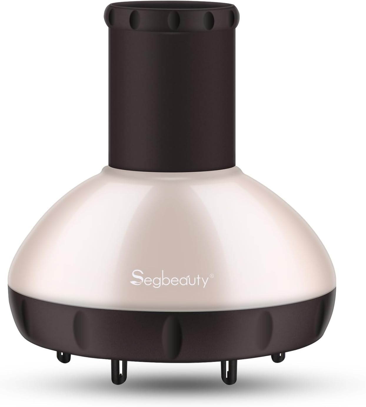 Diffusore per Asciugacapelli, Segbeauty Diffusore per Capelli Aggiornato per Capelli Ricci Ondulati Attacco per Diffusore Professionale per Soffiatore Con Ugello 1.57 "-1.97"
