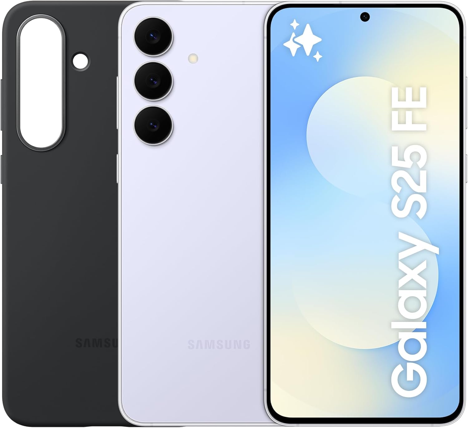 Samsung Galaxy S25 FE Smartphone AI, 3 Anni Di Garanzia Del Produttore, Display Dynamic AMOLED 2X 6.7'', Fotocamera 50MP, IP68, 8GB RAM, 256GB, Batteria a Lunga Durata, Navy 