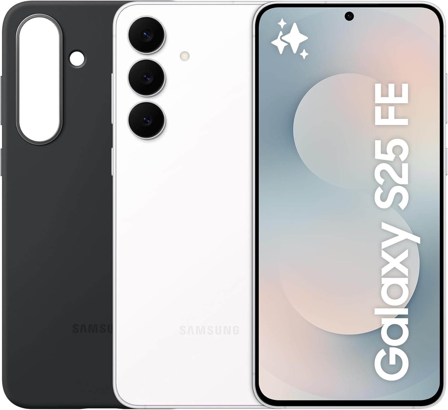 Samsung Galaxy S25 FE Smartphone AI, 3 Anni Di Garanzia Del Produttore, Display Dynamic AMOLED 2X 6.7'', Fotocamera 50MP, IP68, 8GB RAM, 256GB, Batteria a Lunga Durata, Navy 