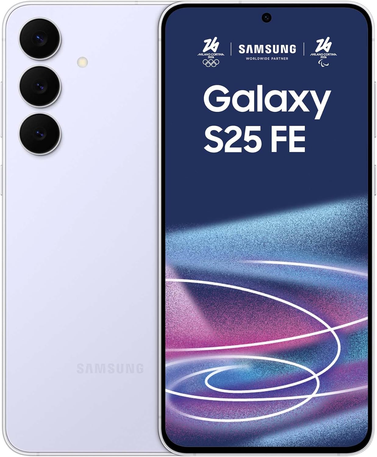 Samsung Galaxy S25 FE Smartphone AI, 3 Anni Di Garanzia Del Produttore, Display Dynamic AMOLED 2X 6.7'', Fotocamera 50MP, IP68, 8GB RAM, 256GB, Batteria a Lunga Durata, Navy 