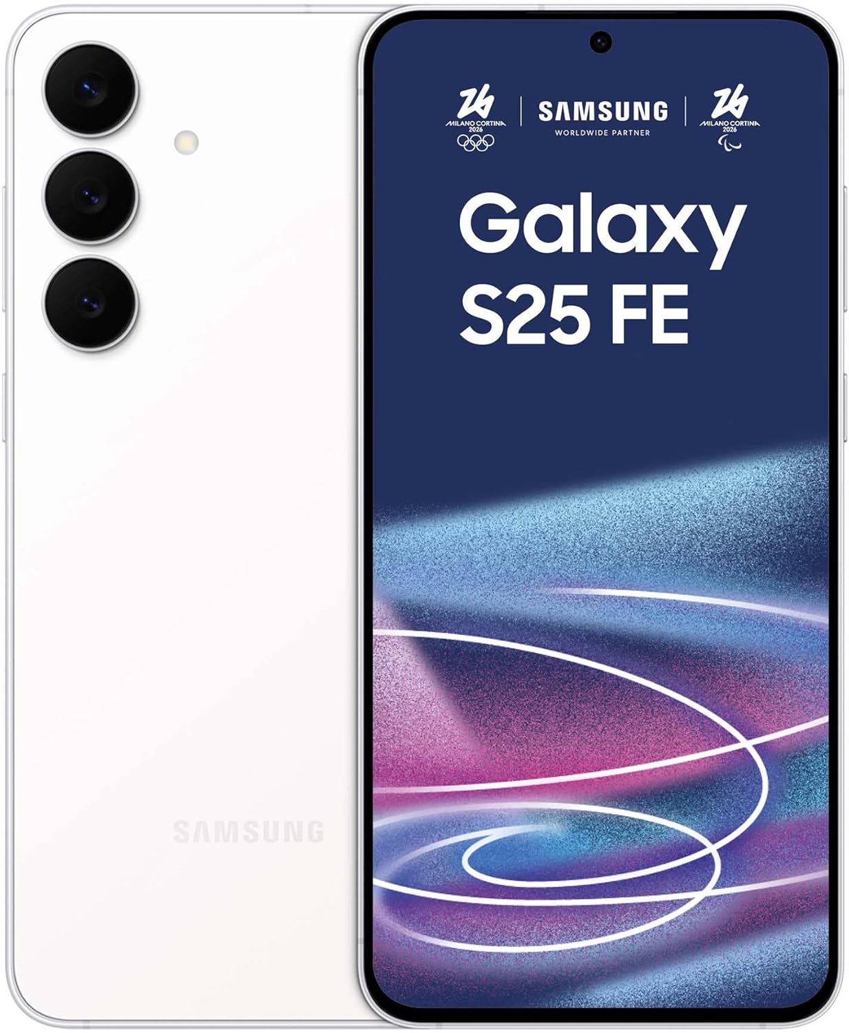 Samsung Galaxy S25 FE Smartphone AI, 3 Anni Di Garanzia Del Produttore, Display Dynamic AMOLED 2X 6.7'', Fotocamera 50MP, IP68, 8GB RAM, 256GB, Batteria a Lunga Durata, Navy 