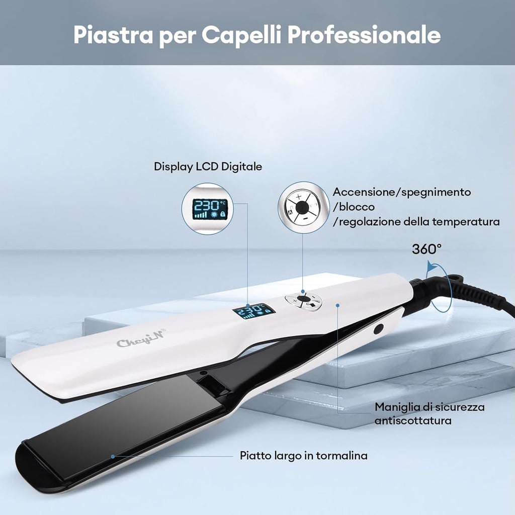 Ckeyin Arricciacapelli Automatico Professionale… (Arancione)