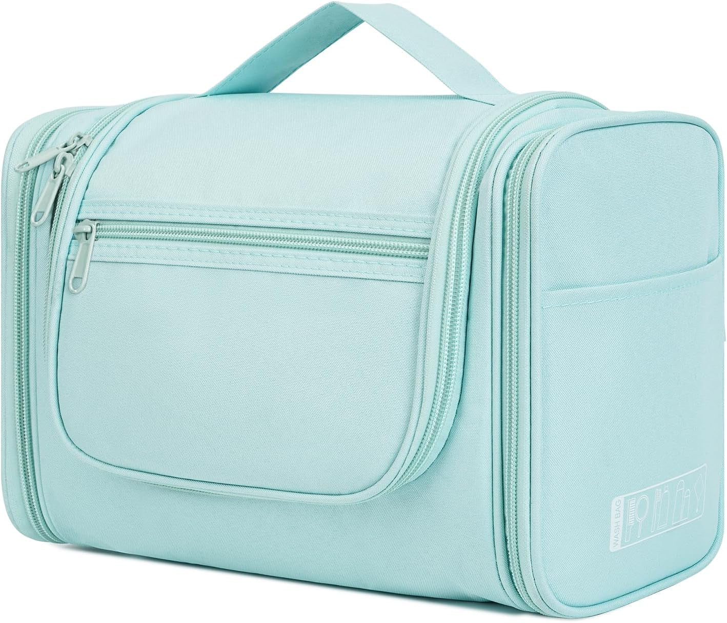 WANDF Grande Borsa Da Bagno Da Appendere per Donna, Borsa Da Toilette Da Uomo, Grande, per Campeggio, Viaggi, per Bambini, Donne E Uomini