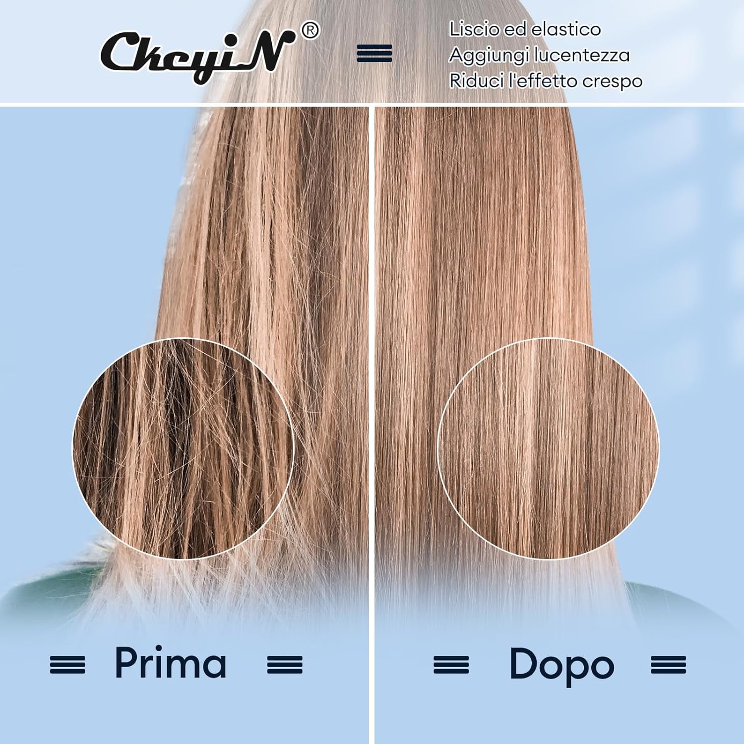 Ckeyin Arricciacapelli Automatico Professionale… (Arancione)
